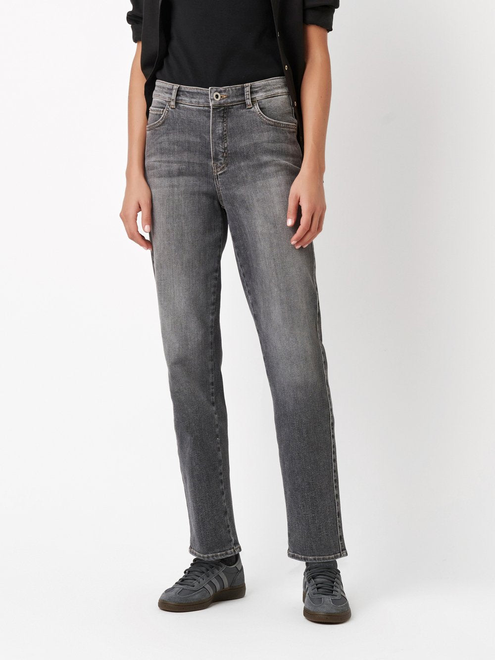 Audrey1 Jeans Stretch Grijs