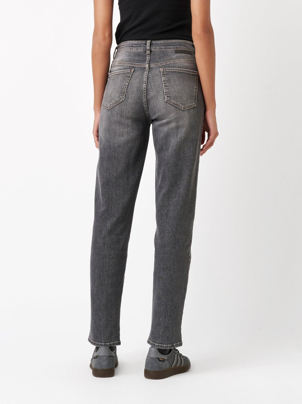 Audrey1 Jeans Stretch Grijs