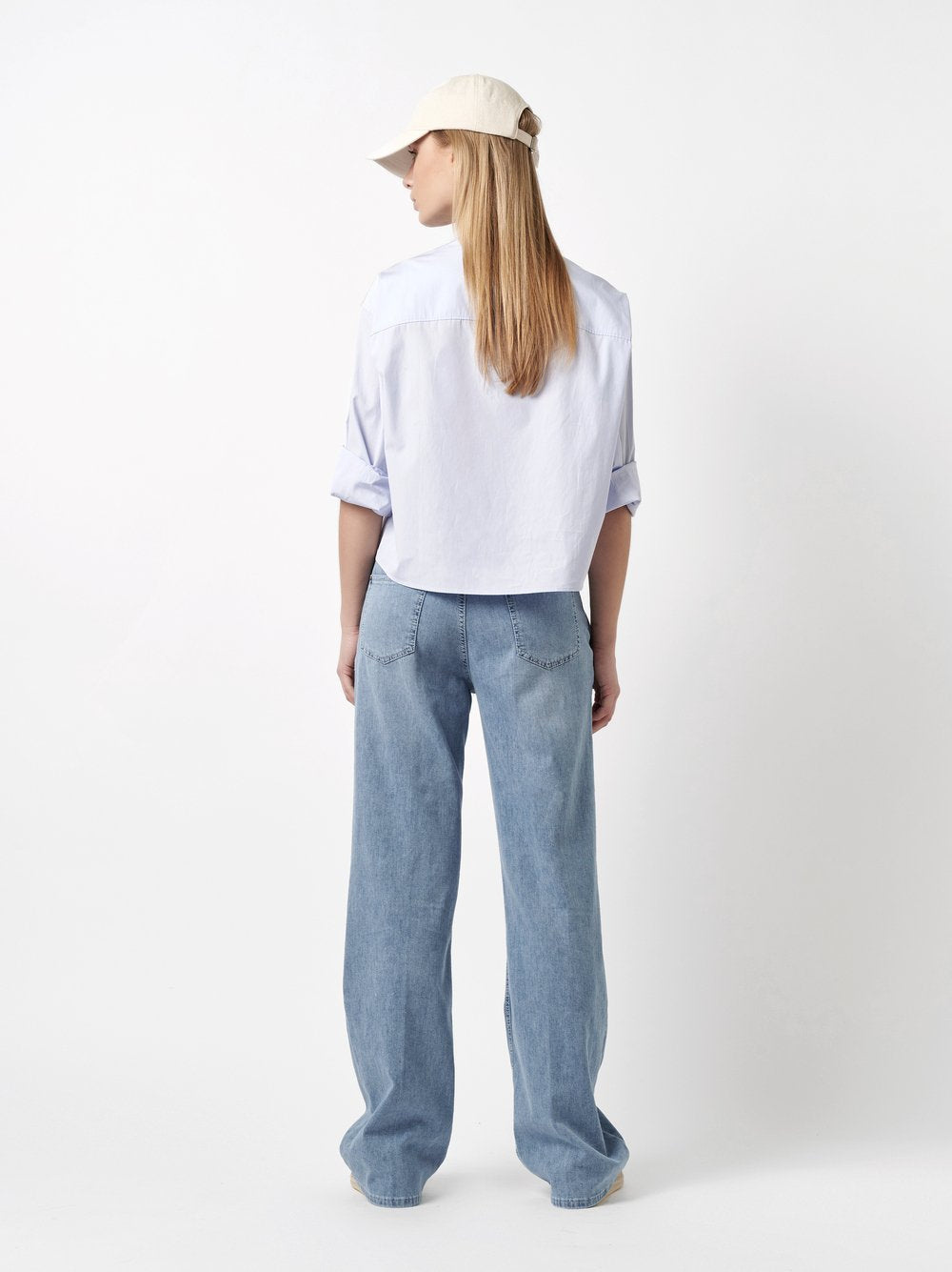 Audrey Wide Leg 1 Ice Bleach