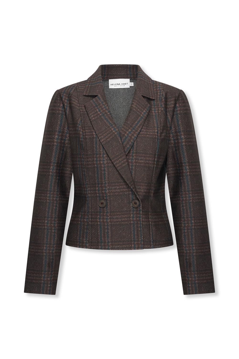 Blazer Dewi Lano Ruit. Choco