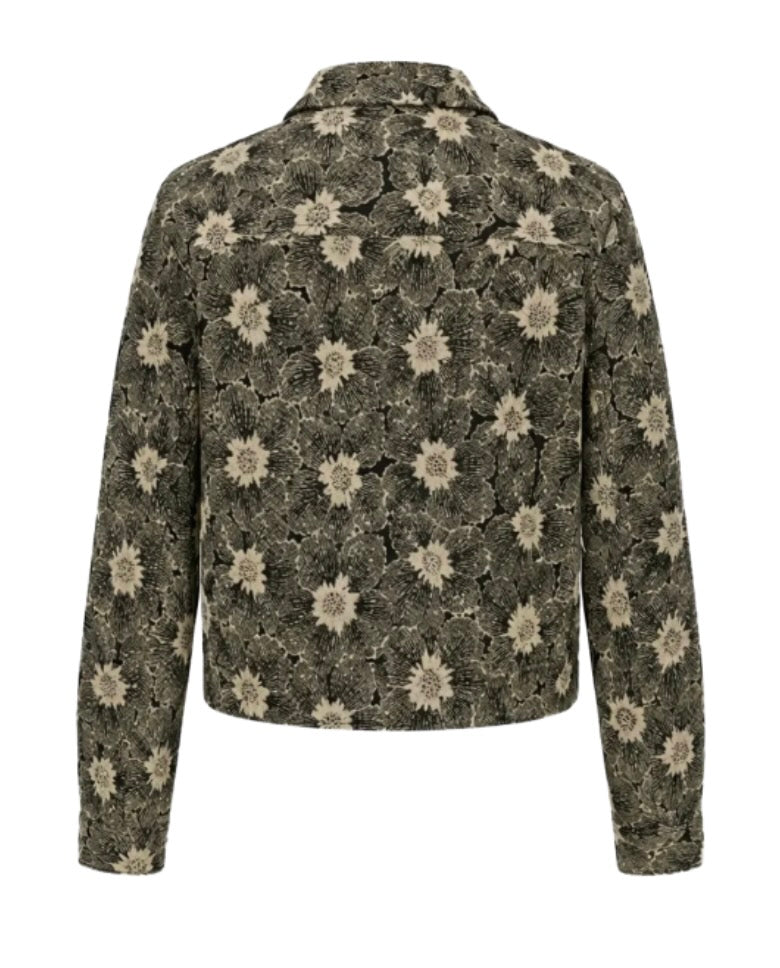 BlazerFezaPrintBloemGroen__2