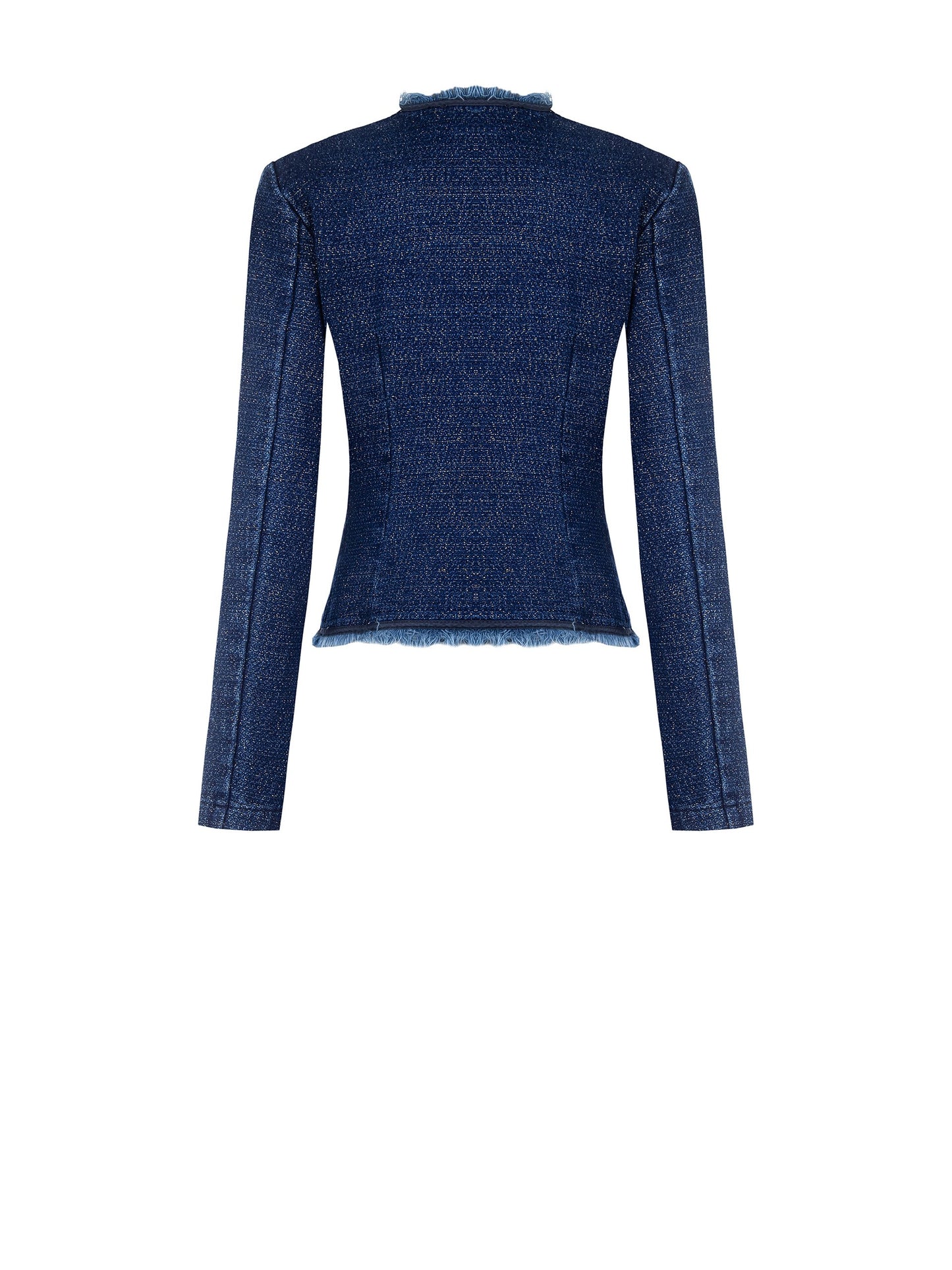 Blazer Gouddraad 3 Knopen Donkerblauw