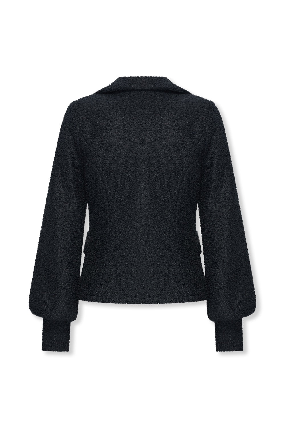Blazer Lorie Frotte Zwart