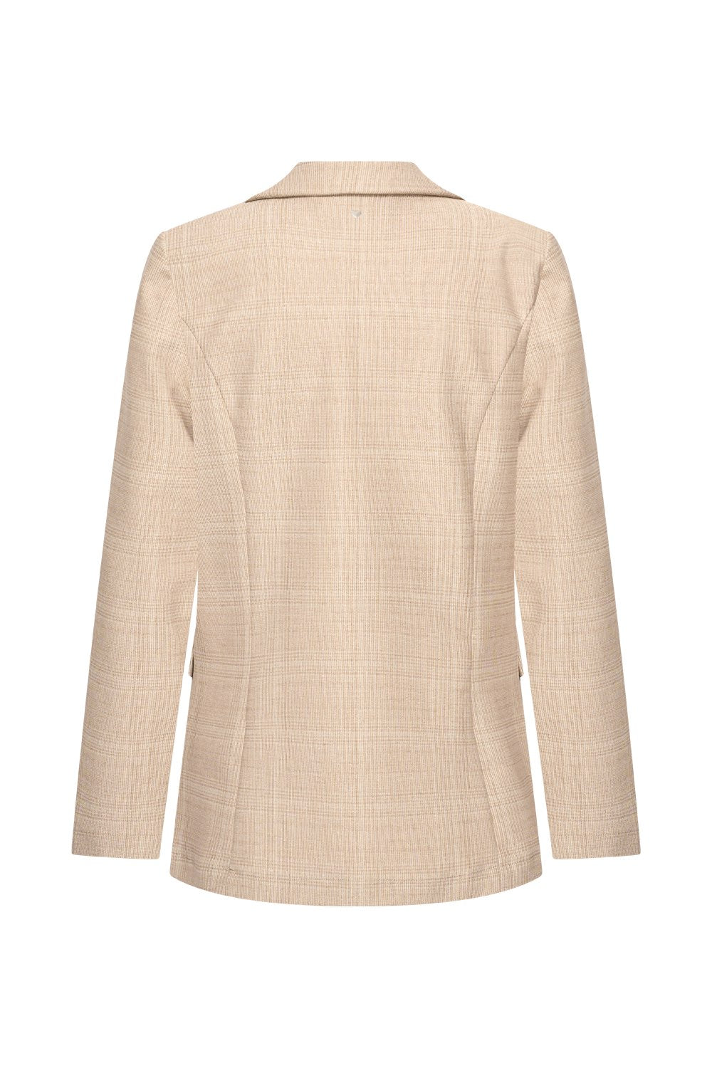 Blazer Ziggy Ruit Lurex Zand