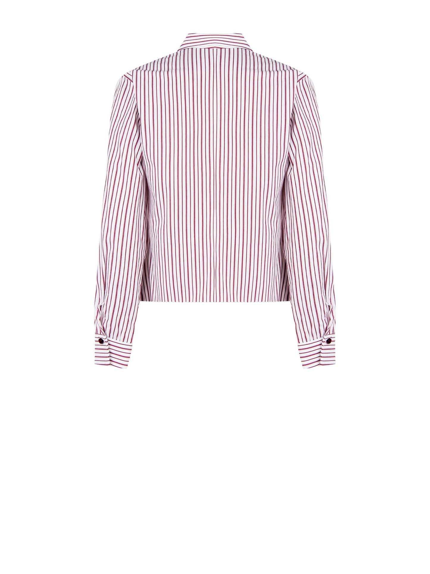 Blouse Cose Strik streep Bordeaux