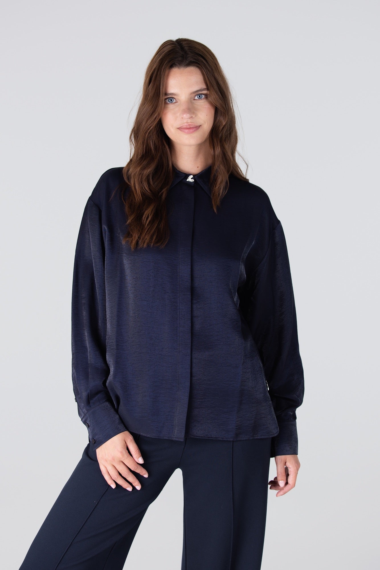 Blouse Dolores LM Donkerblauw