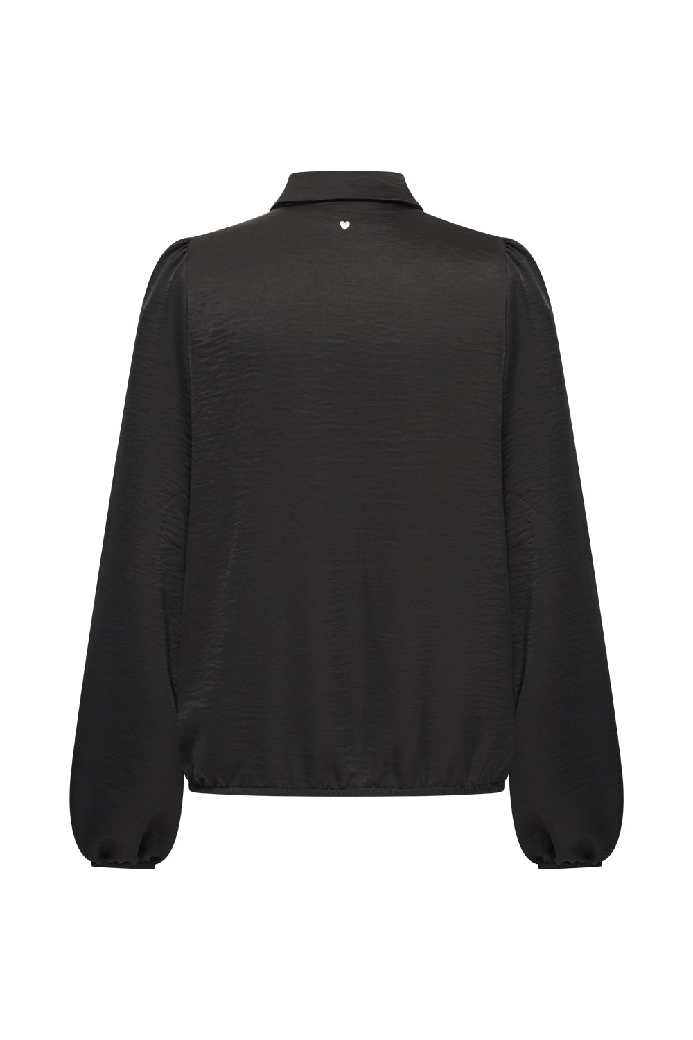 Blouse Fara Uni Zwart