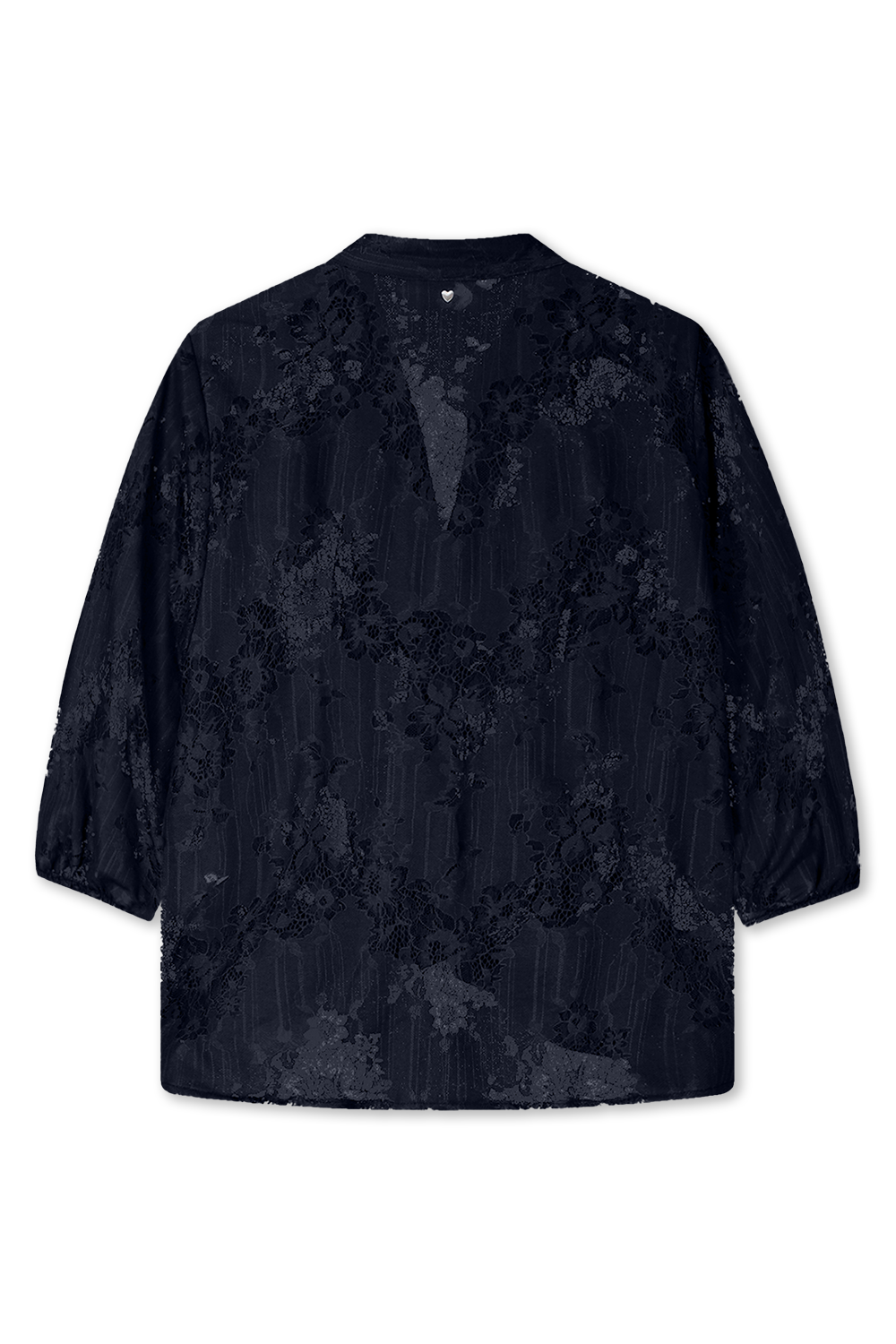 Blouse Gini Lace Donkerblauw