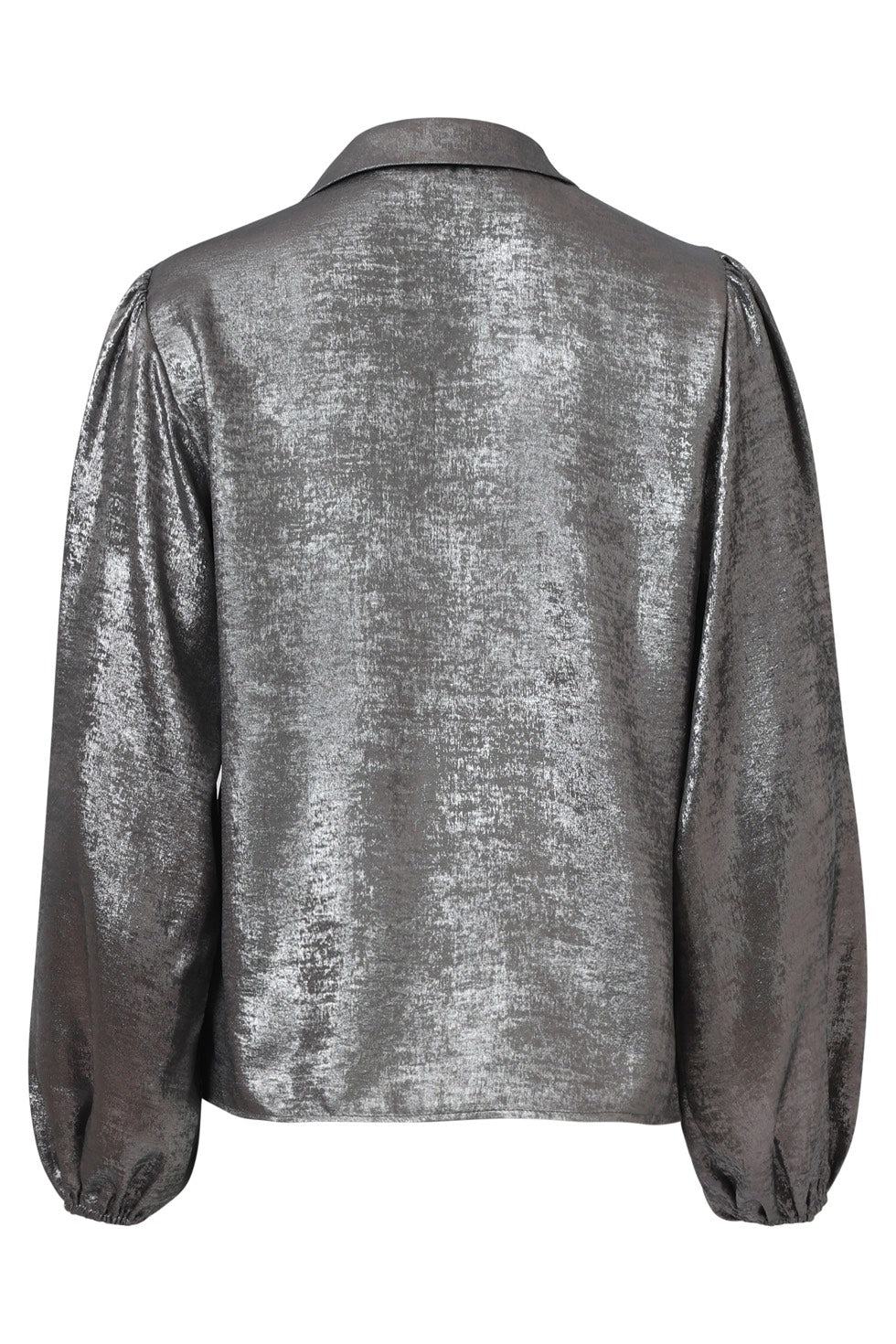 Blouse Glans. Zilver