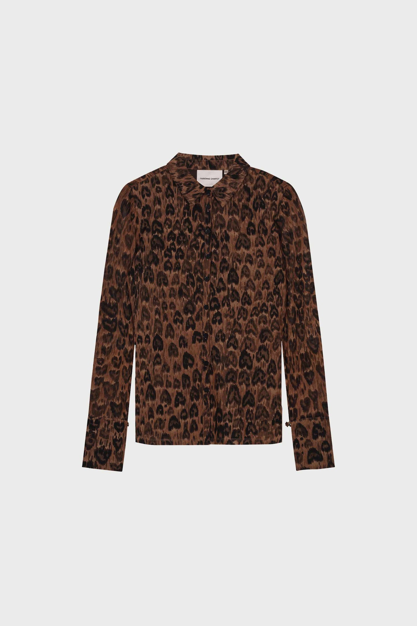 Blouse Kevis Hartjes Mesh Brique