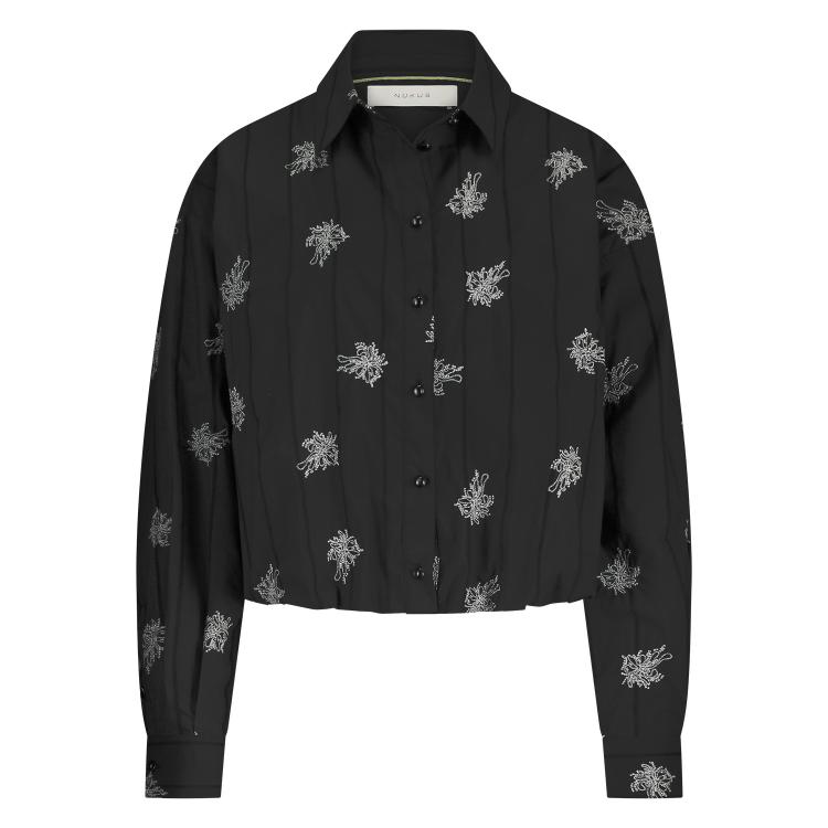 Blouse Lara Embroidery Zwart