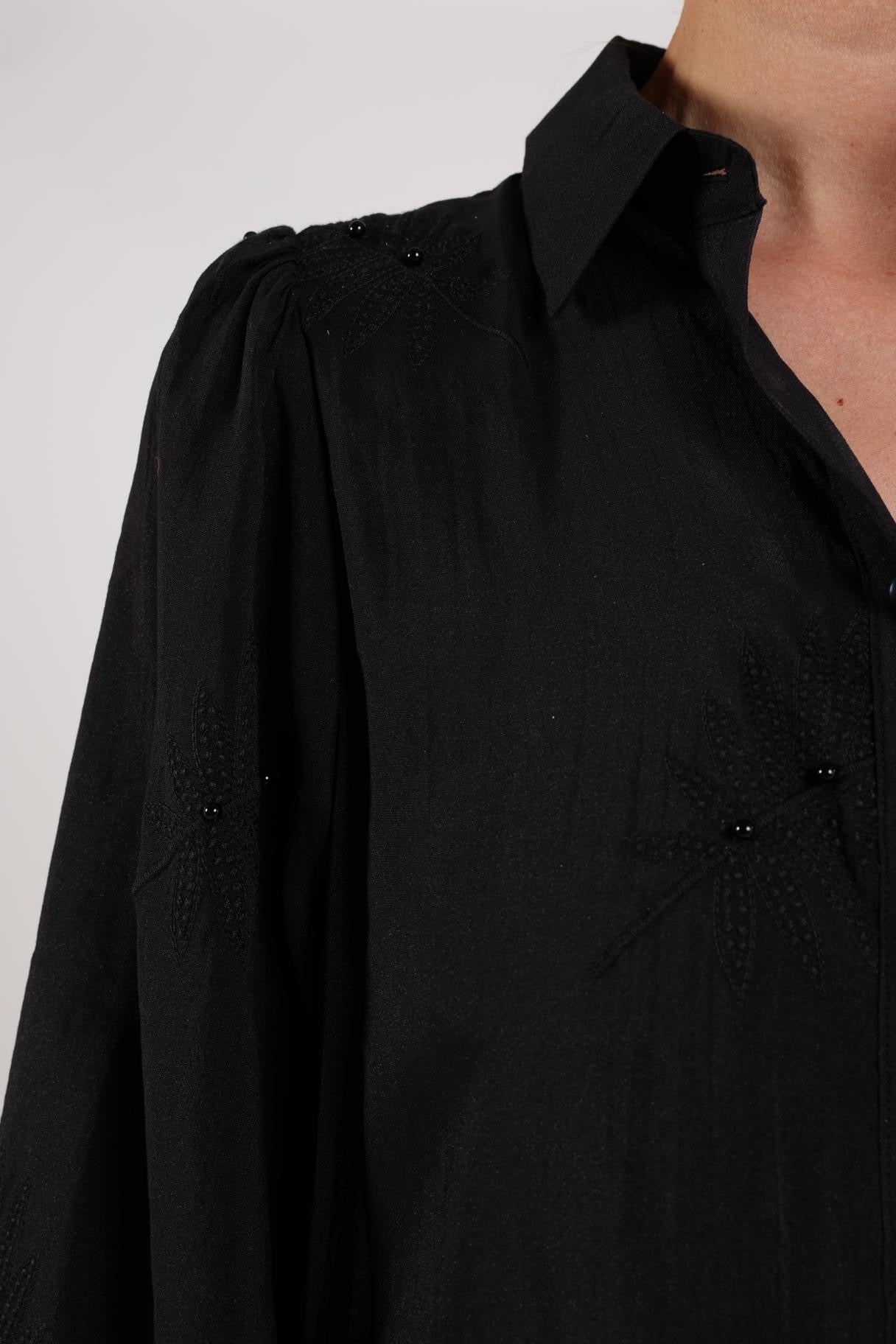 Blouse Milanova Parel Zwart