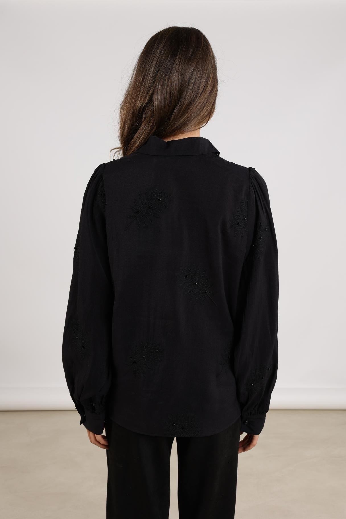 Blouse Milanova Parel Zwart