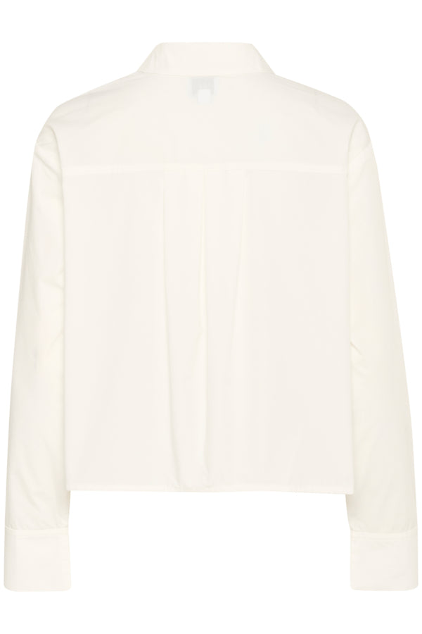 Blouse Parel Crop Wit