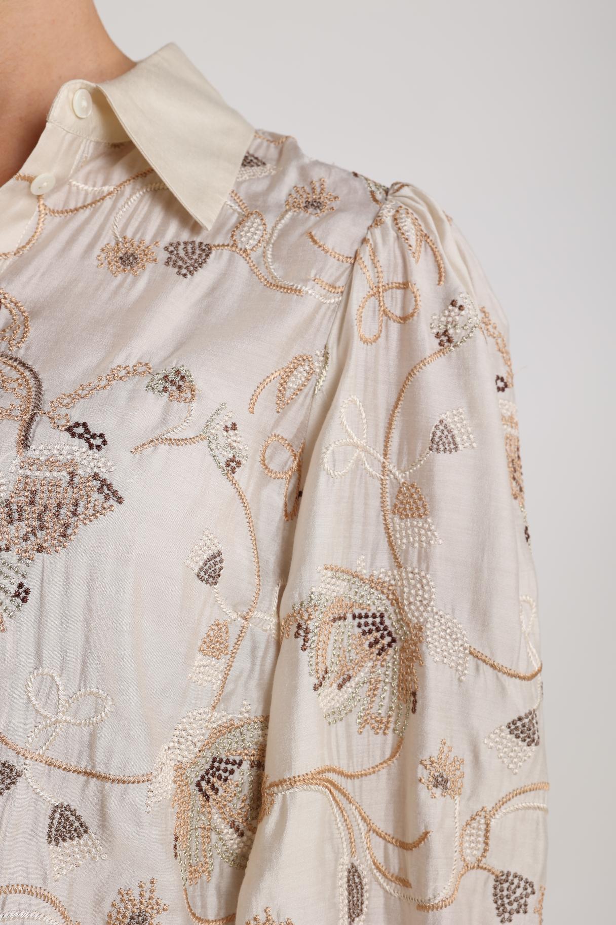 Blouse Preston Embroidery Zand