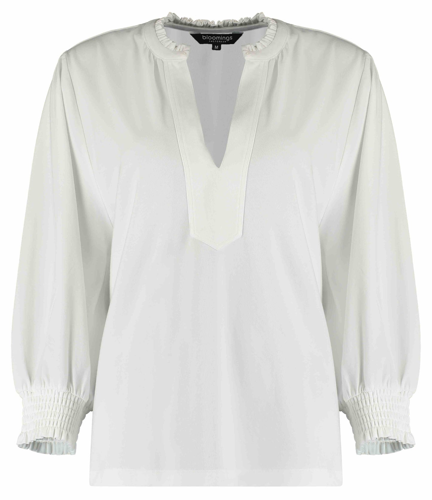 Blouse V-Hals 3/4 Mouw