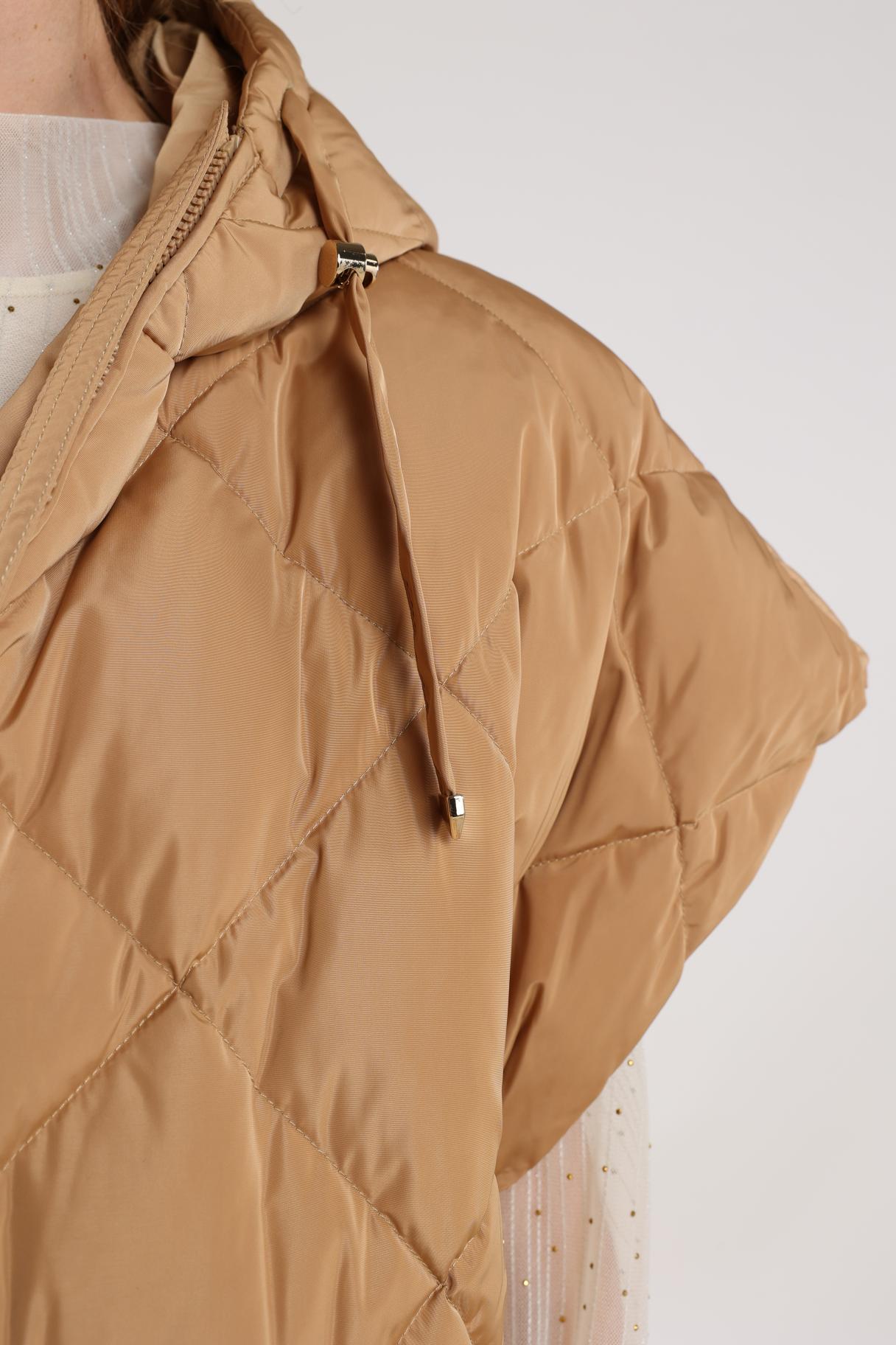 Bodywarmer Willow Capuchon Camel
