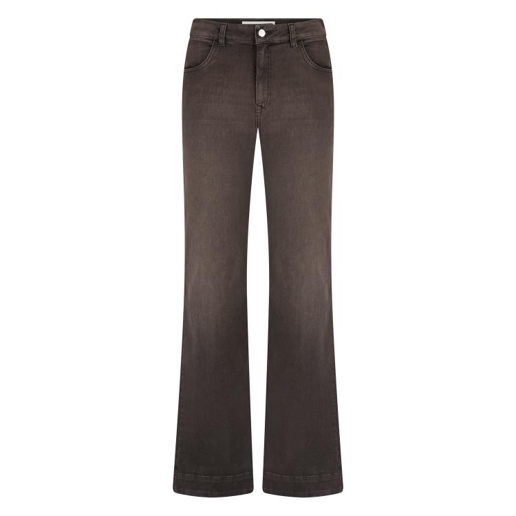 Broek Abby Denim Donkerbruin