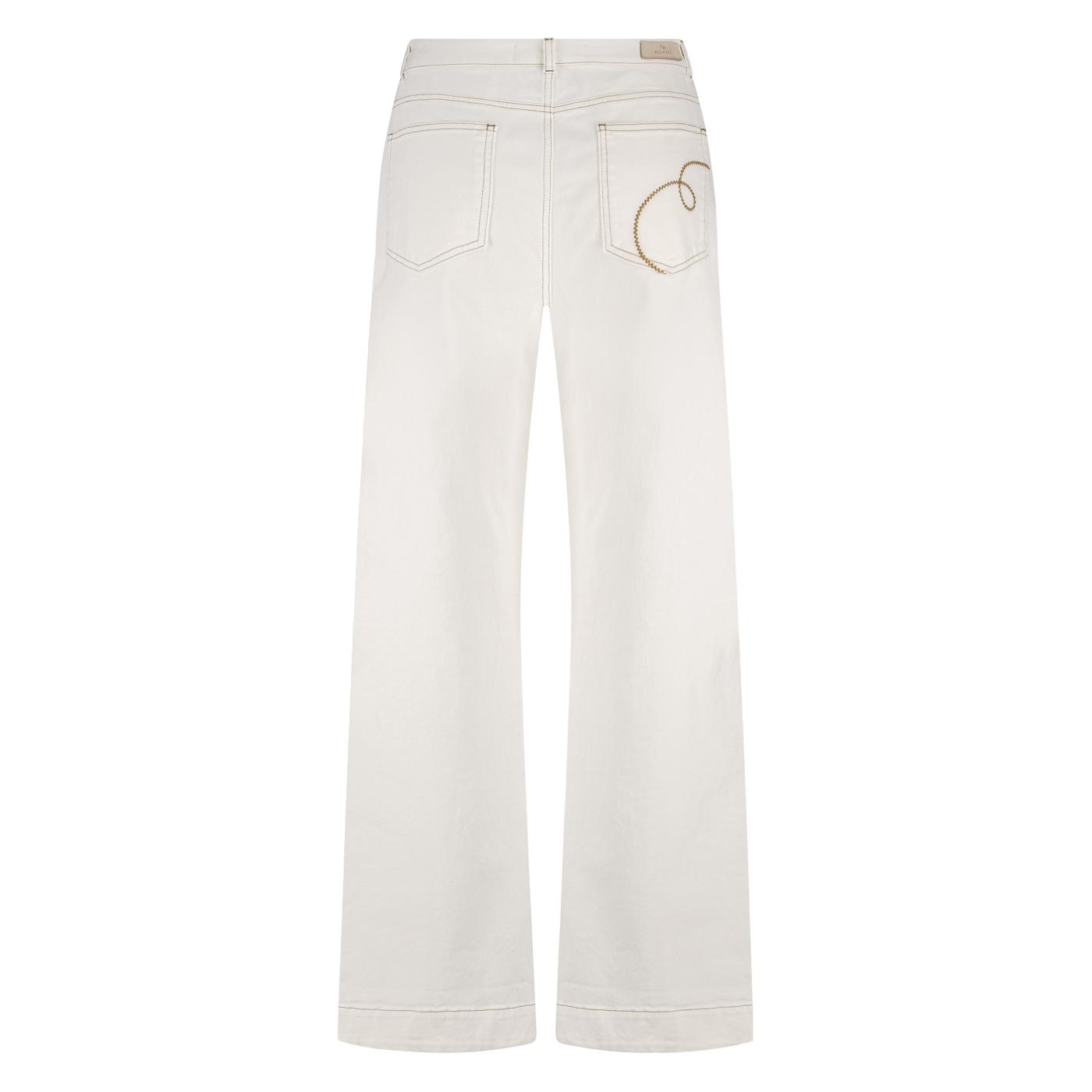 Broek Abby Denim Off White