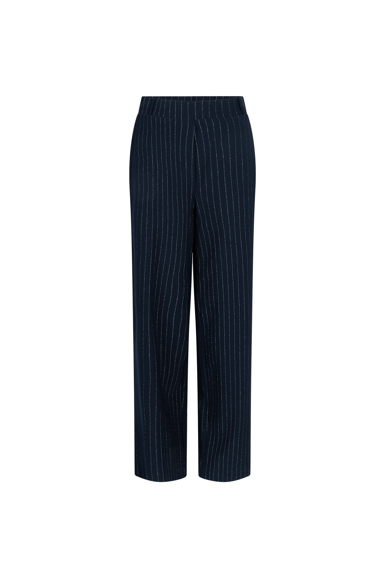 Broek Aleida Zonder Pintuck Donkerblauw