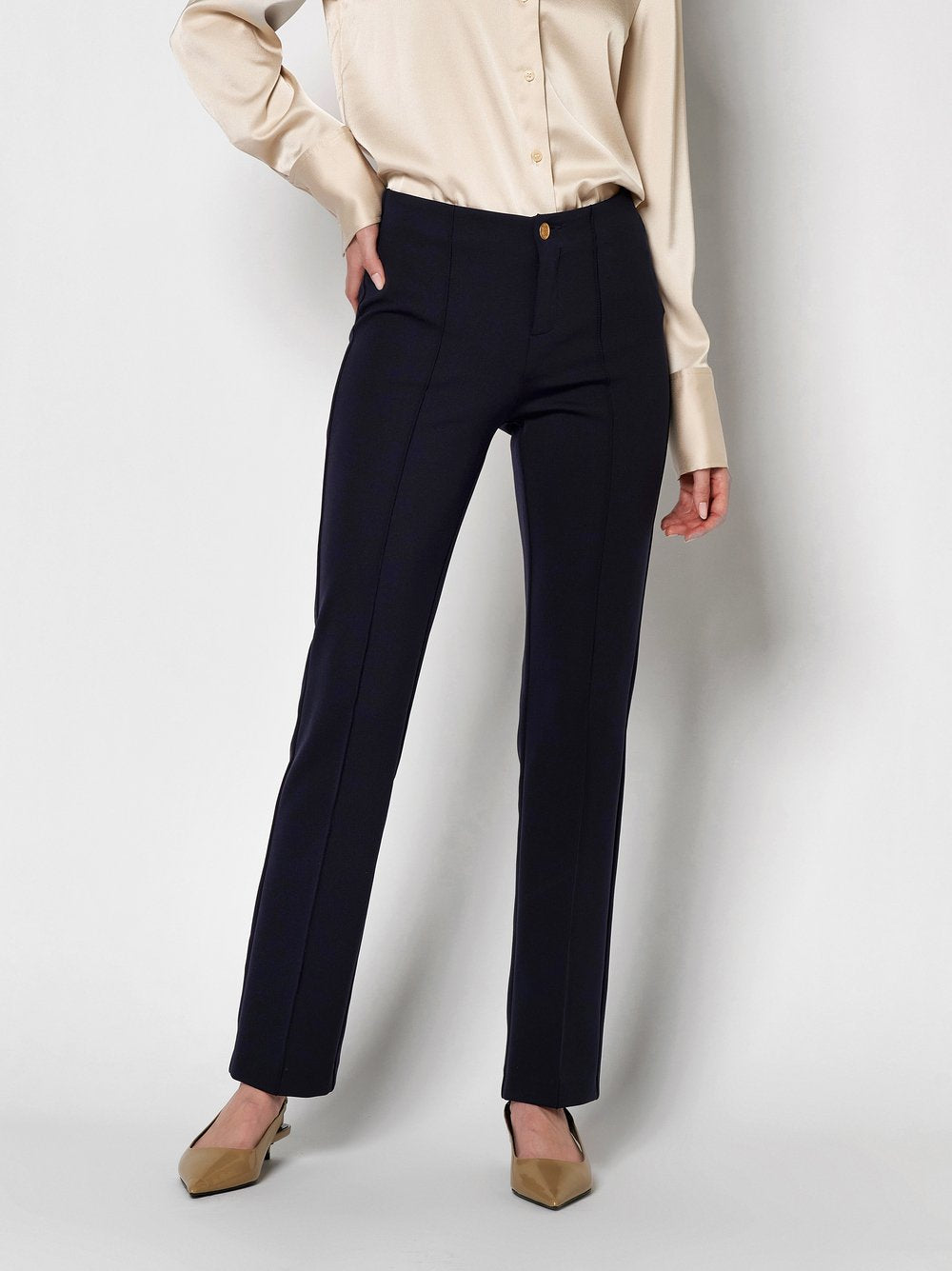 Broek Alisa Slim 296 Donkerblauw