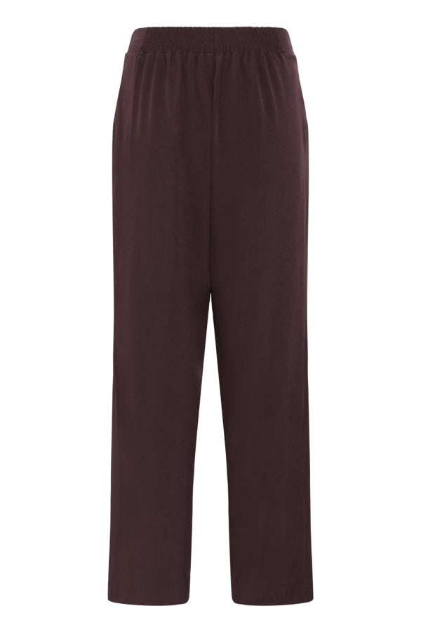 Broek Celest Wijde Pijp Bordeaux