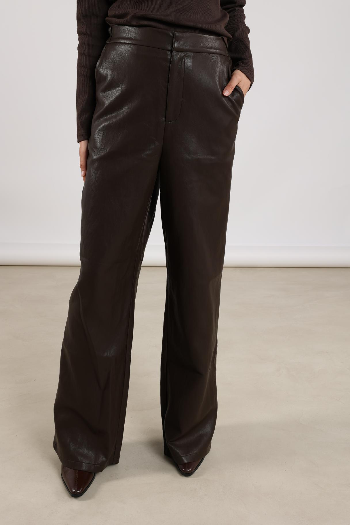 Broek Fenna Donkerbruin