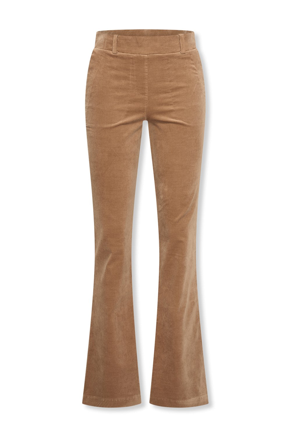 Broek Flair Velvet Camel
