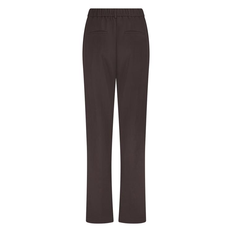 Broek Jill Scuba. Donkerbruin