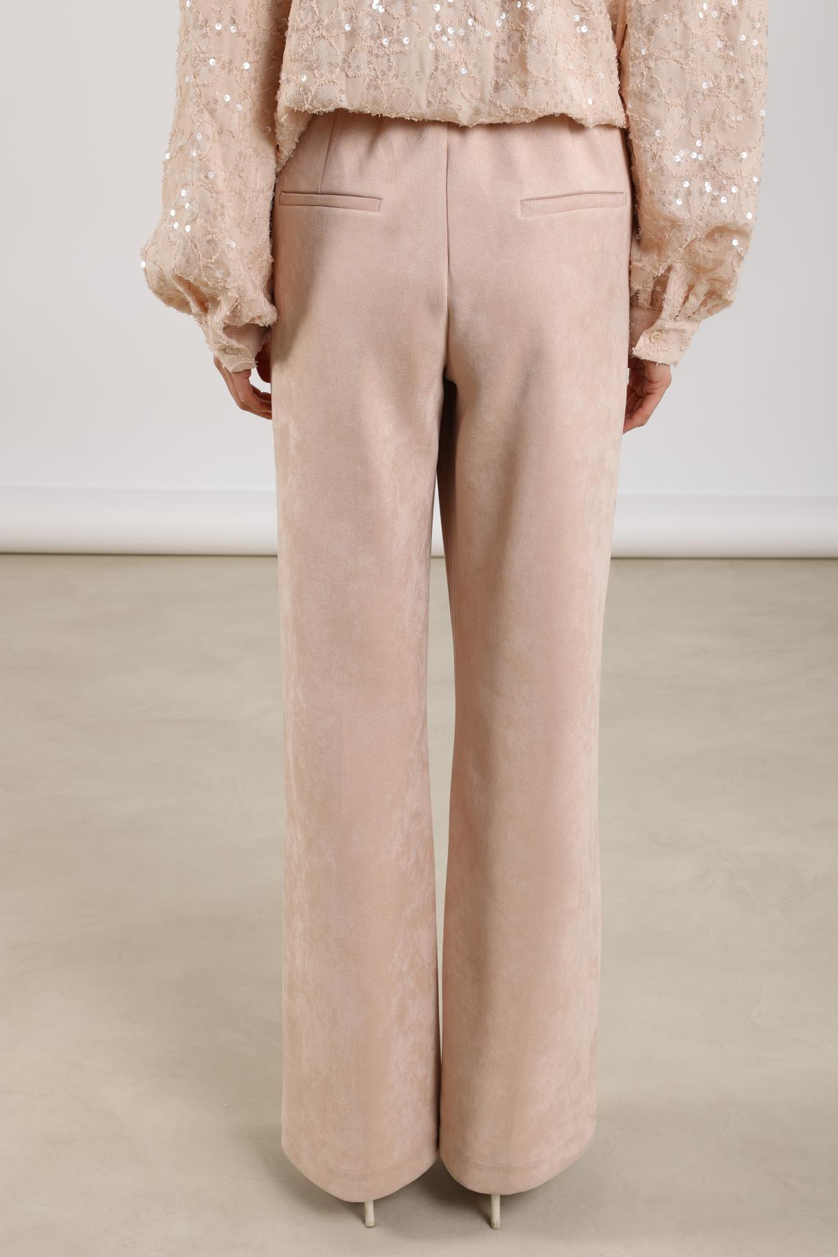 Broek Jill Suedine Oudrose