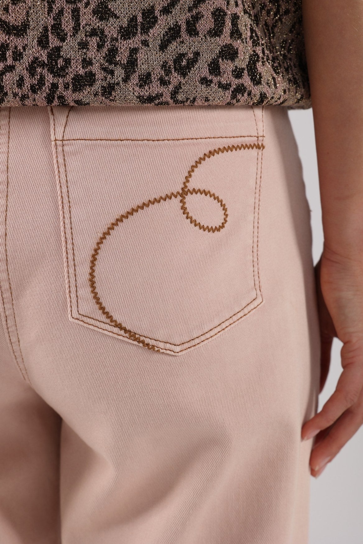 Broek Ruby Poederrose