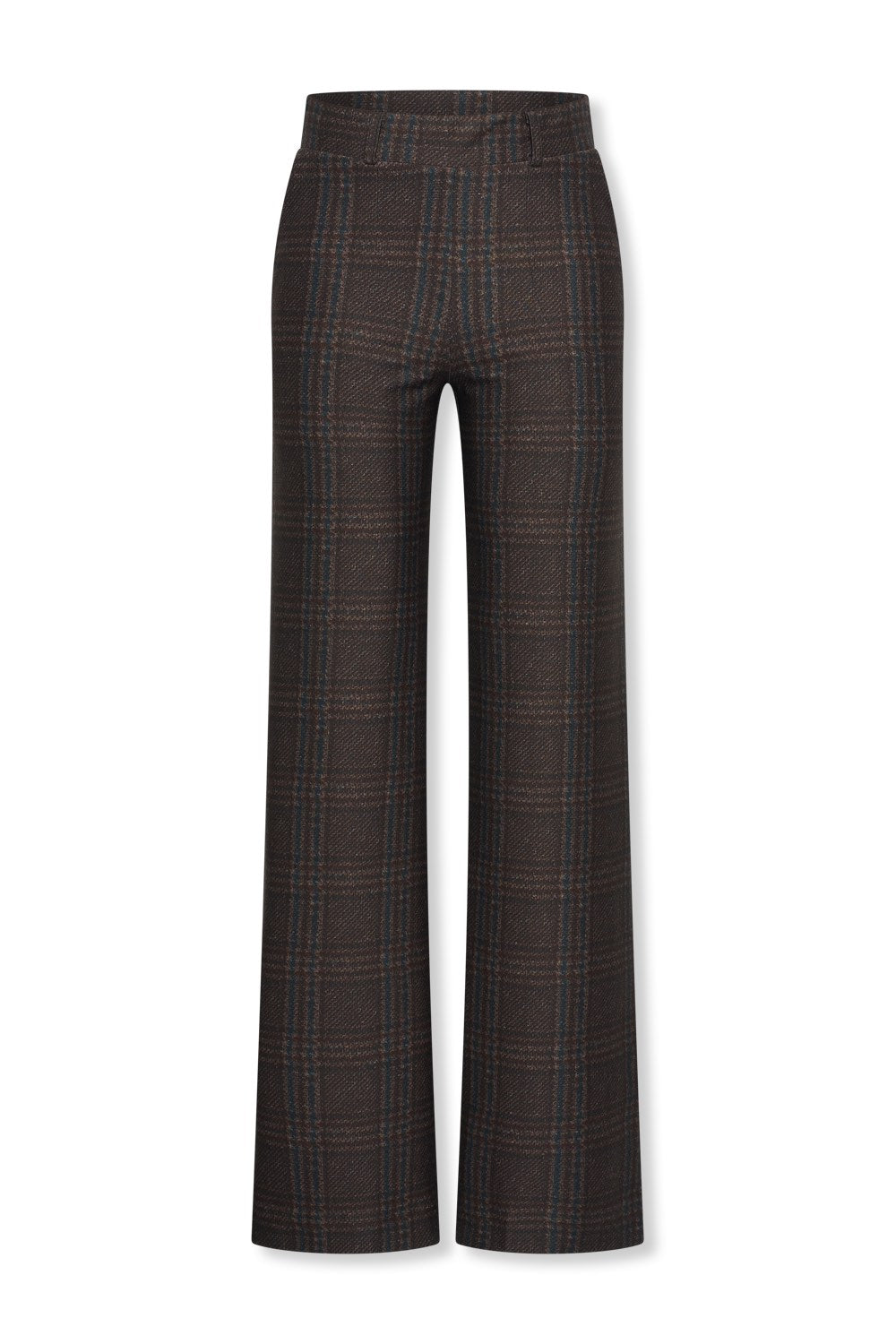 Broek Soul Lano Ruit Choco