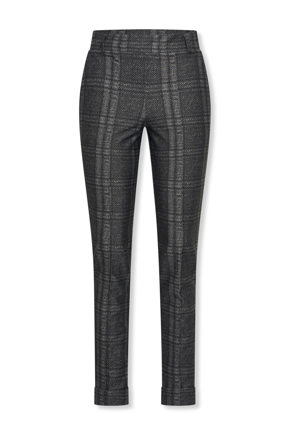 Broek Ziggy Lano Ruit Grijs