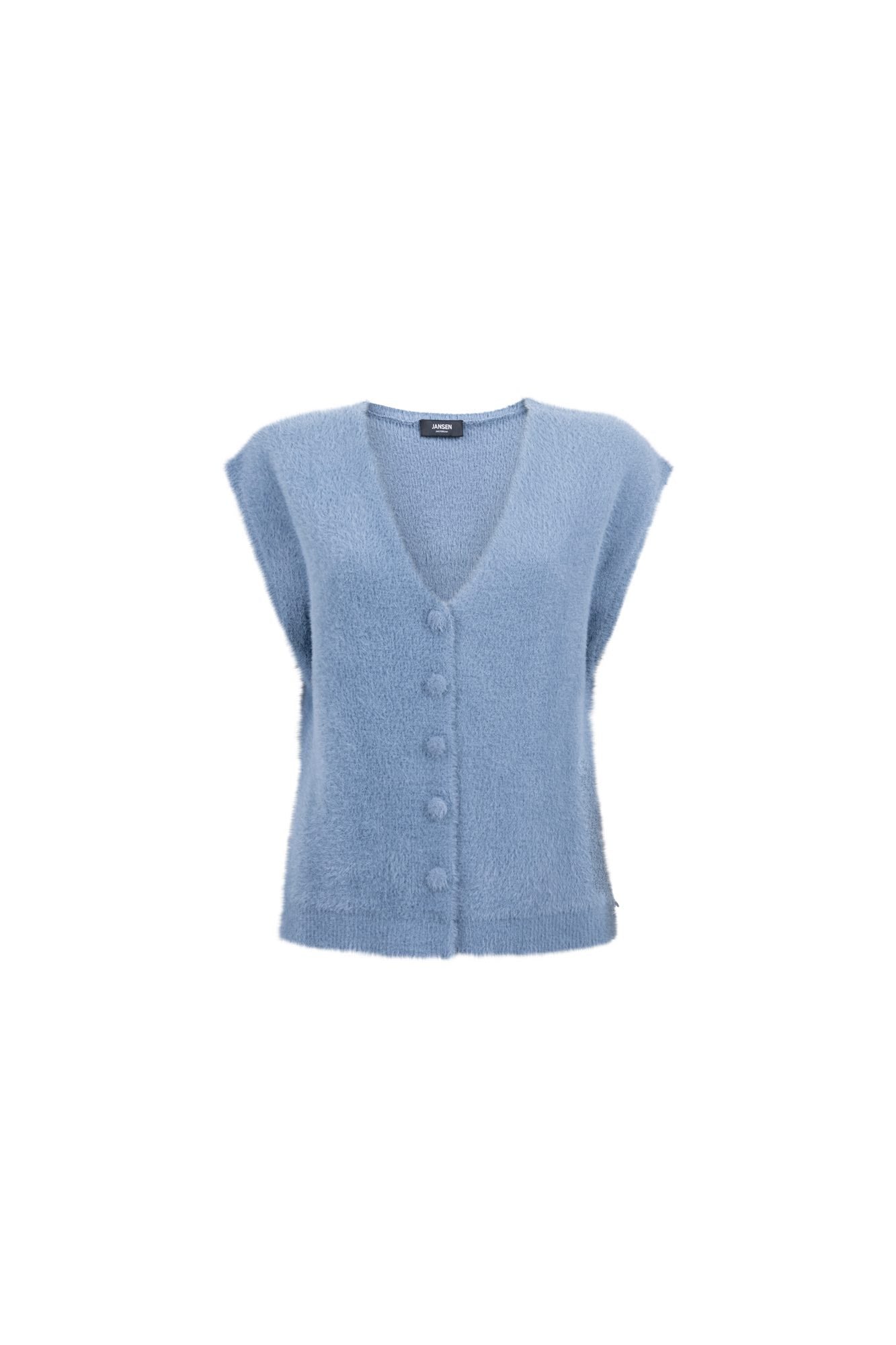 Gilet Chelsie Blauw Grijs