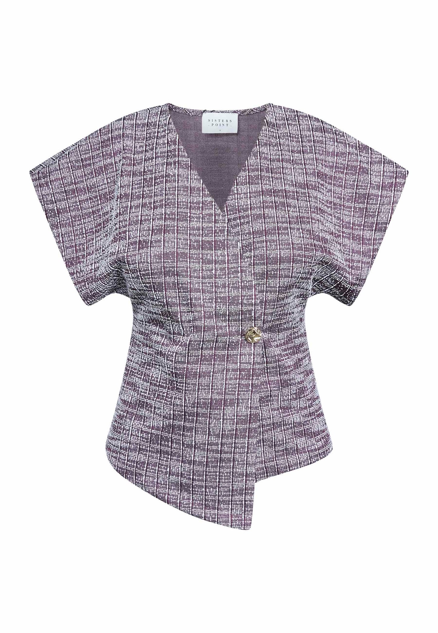 Gilet Evela Bordeaux