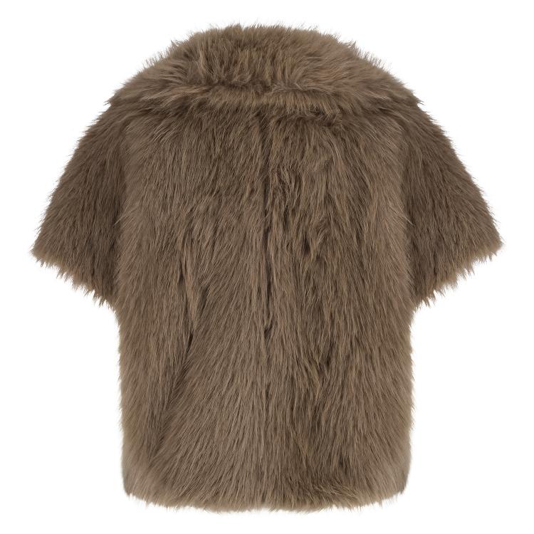 Gilet Loua Fur Taupe