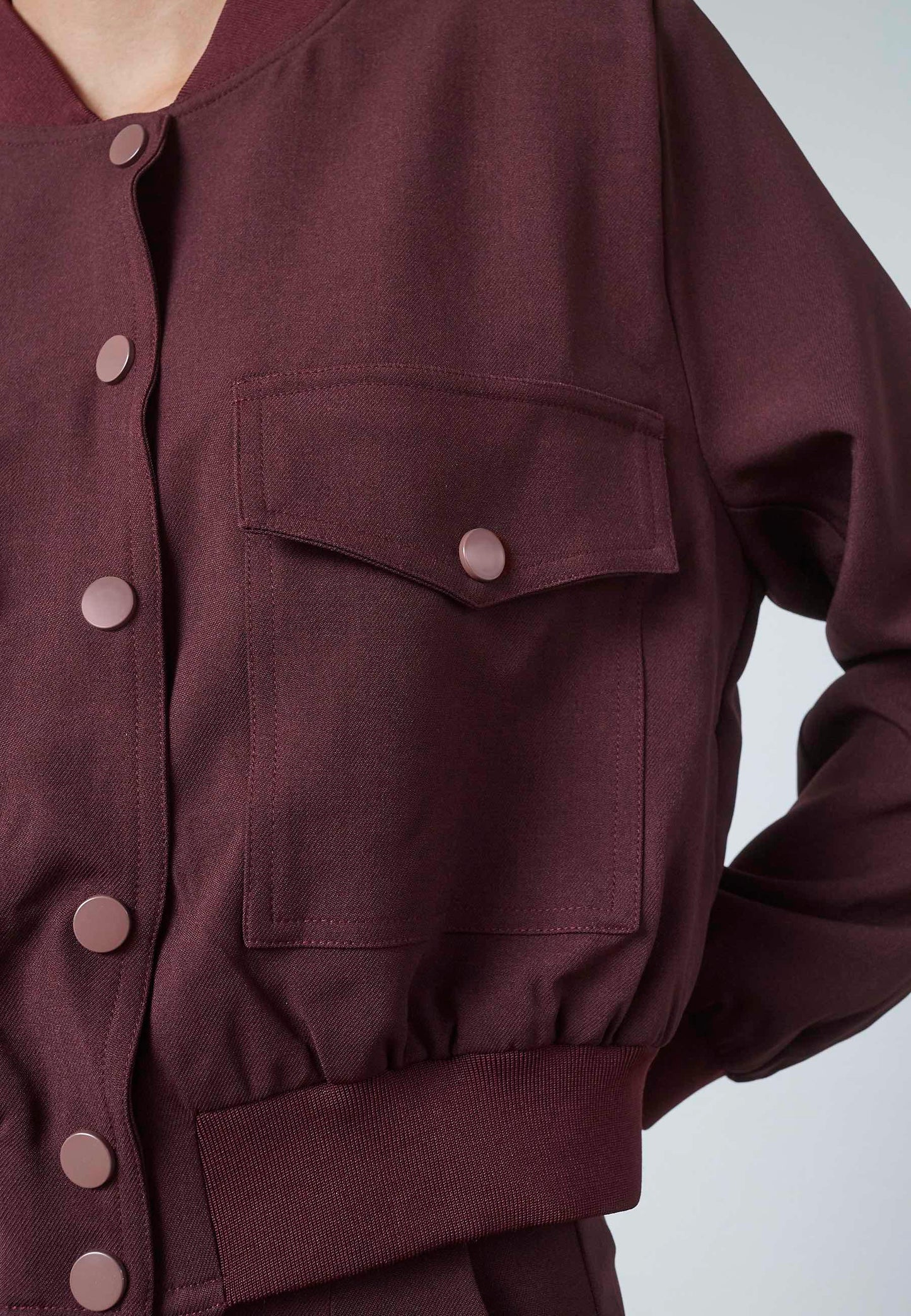 Jas Bomber Garwin Bordeaux