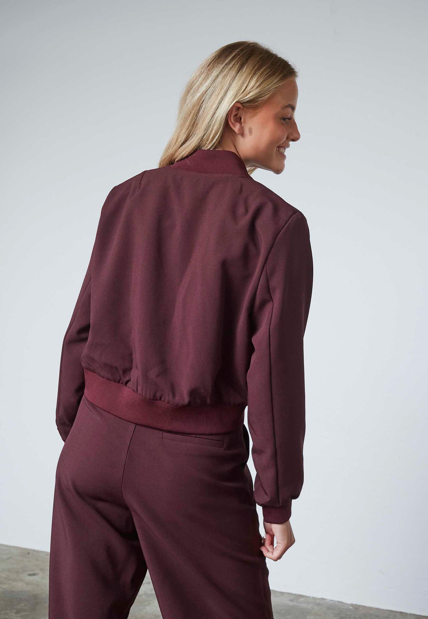 Jas Bomber Garwin Bordeaux