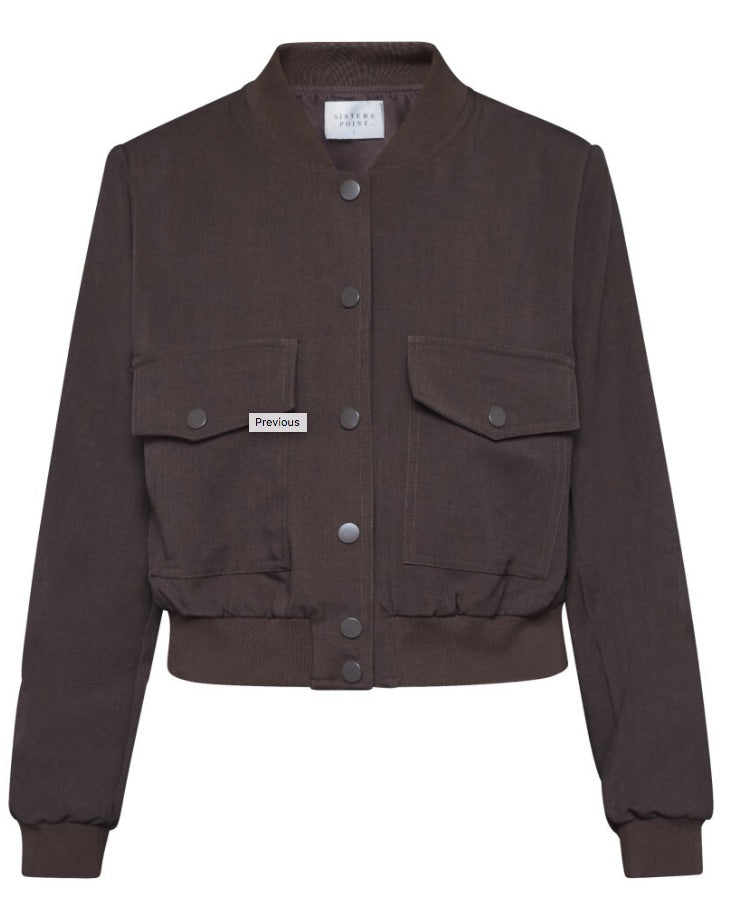 Jas Bomber Garwin Donkerbruin