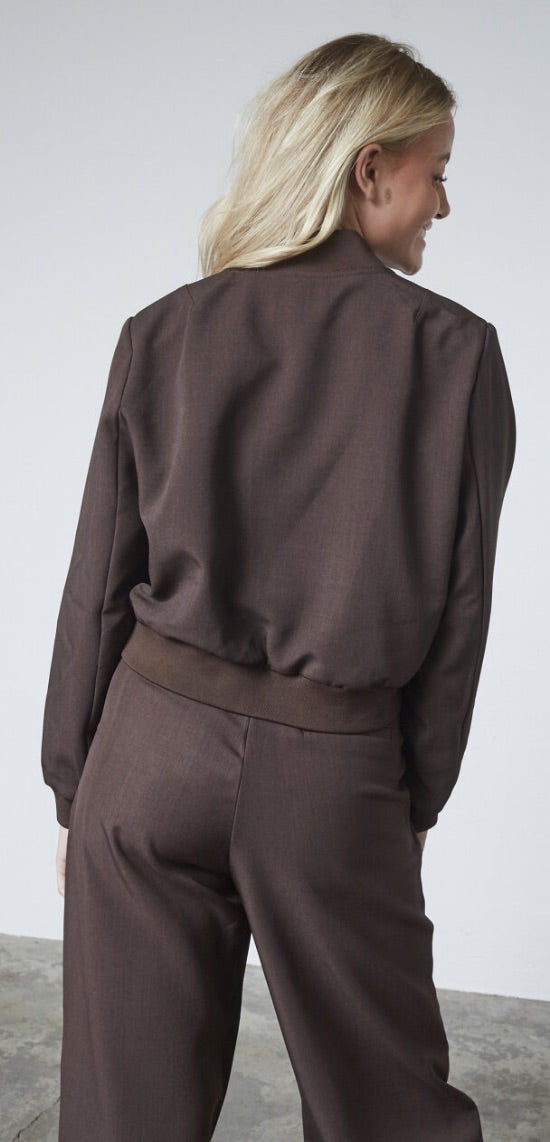 Jas Bomber Garwin Donkerbruin