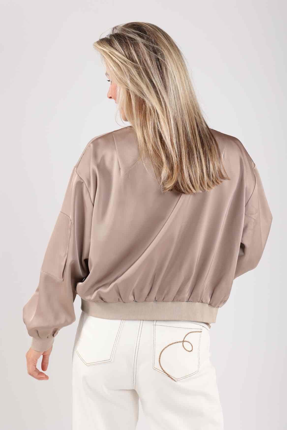 Jas Bomber Noell Dark Sand