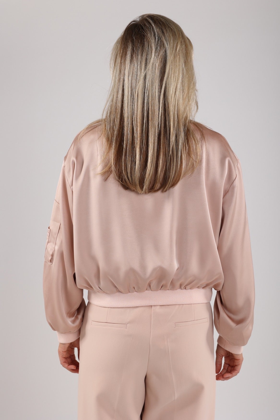 Jas Bomber Noell Poederrose