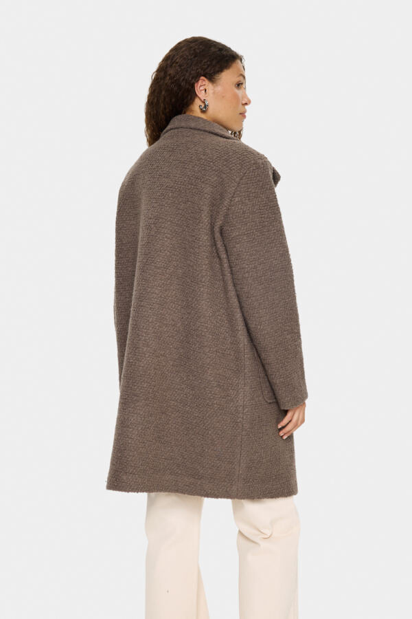 Jas Ferddy Knopen Taupe