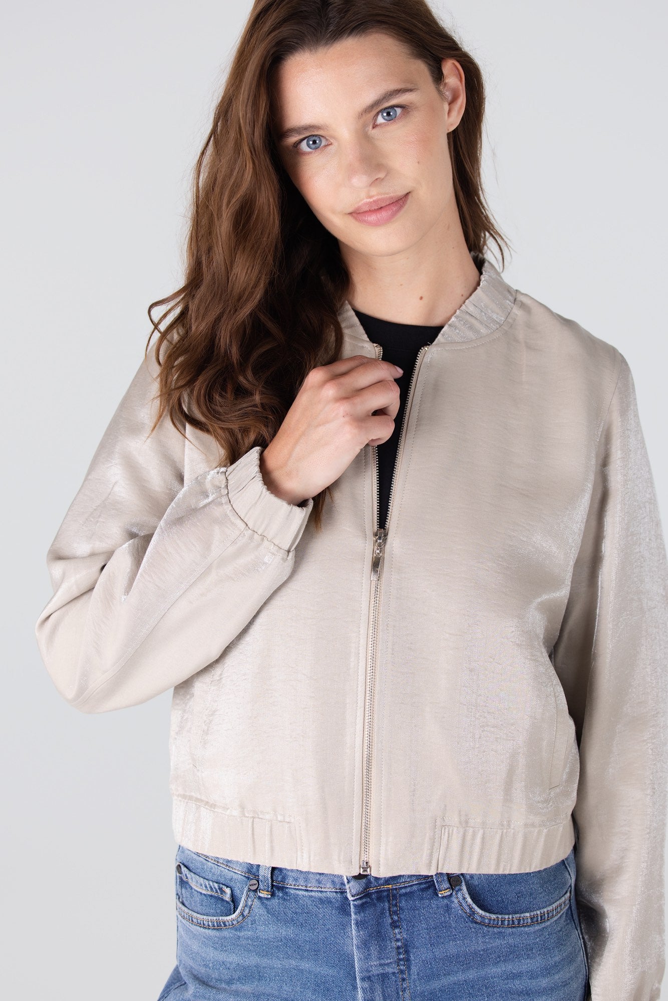 Jasje Lilou Bomber Khaki