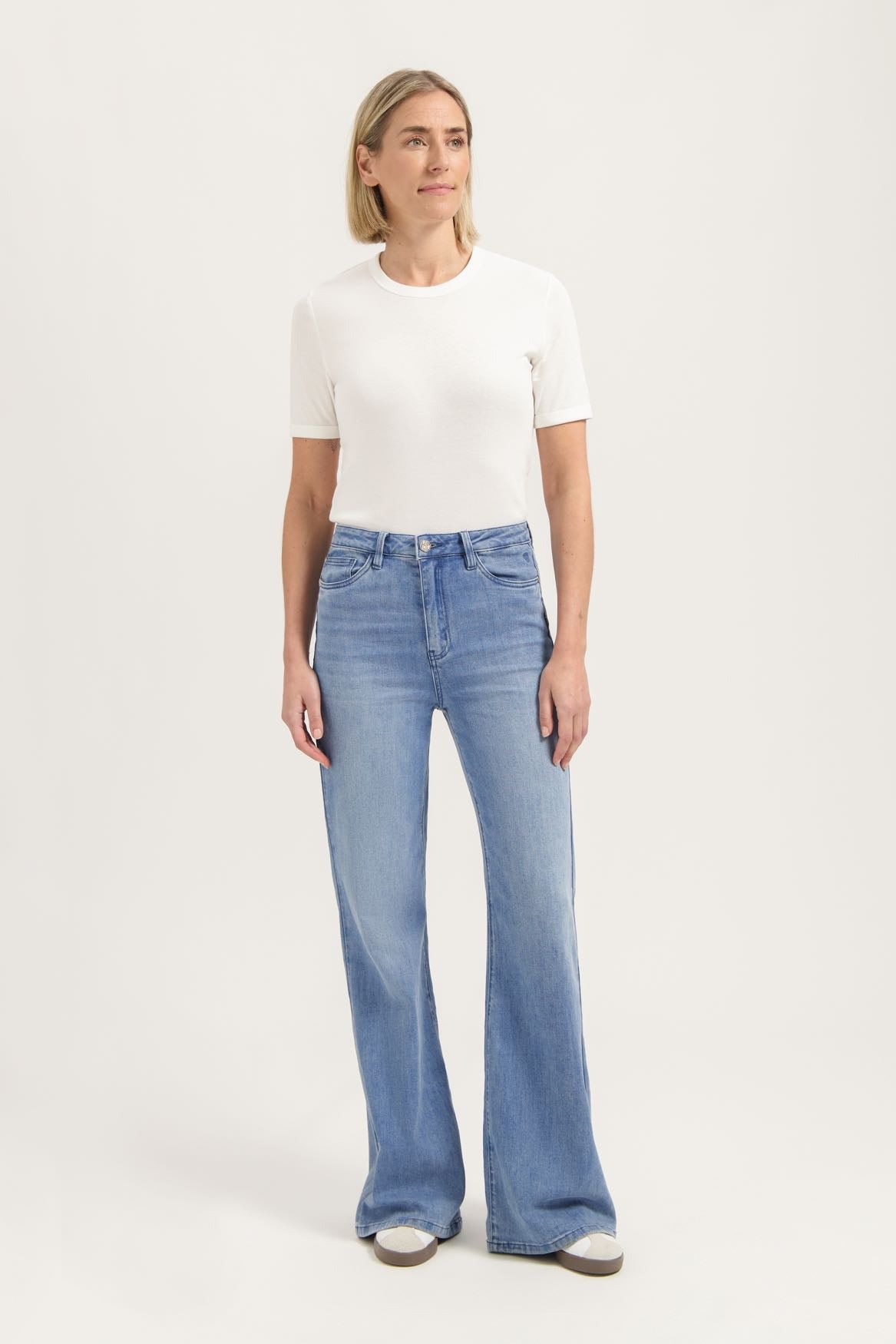 Jeans Ana Flared Ocean Blue