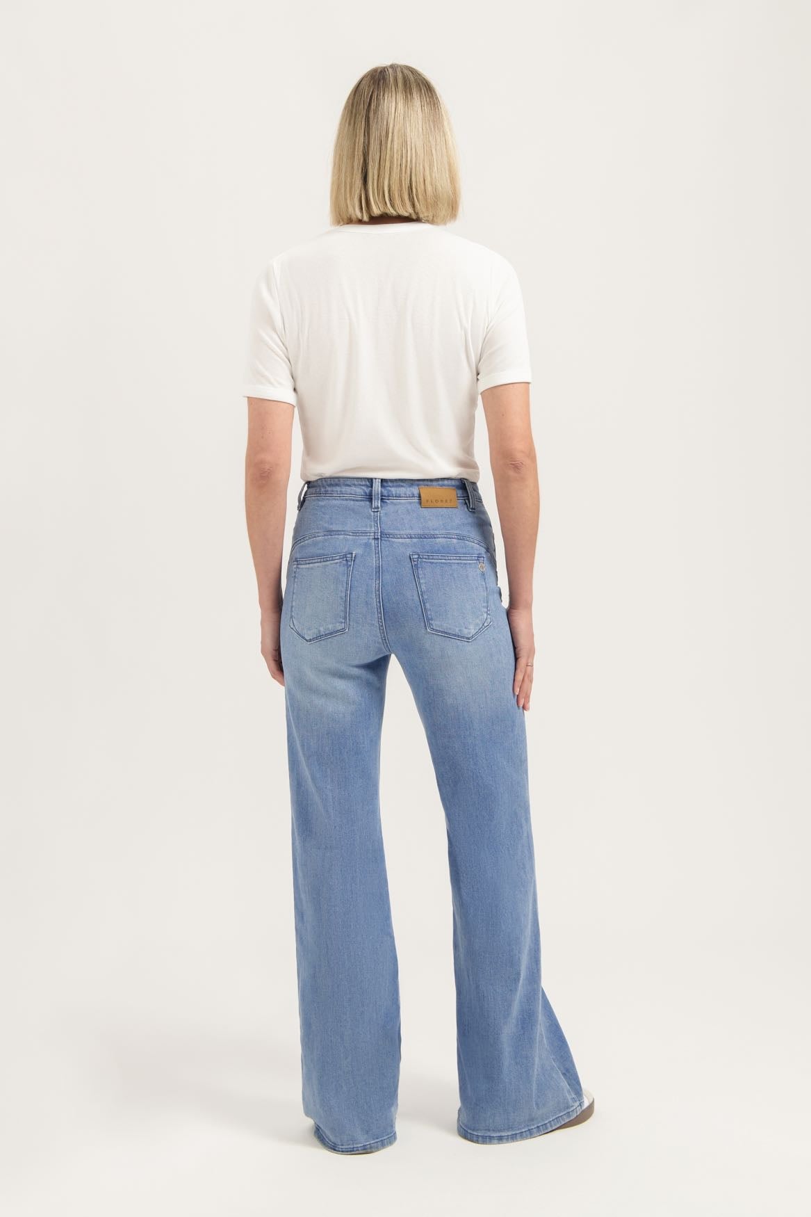 Jeans Ana Flared Ocean Blue