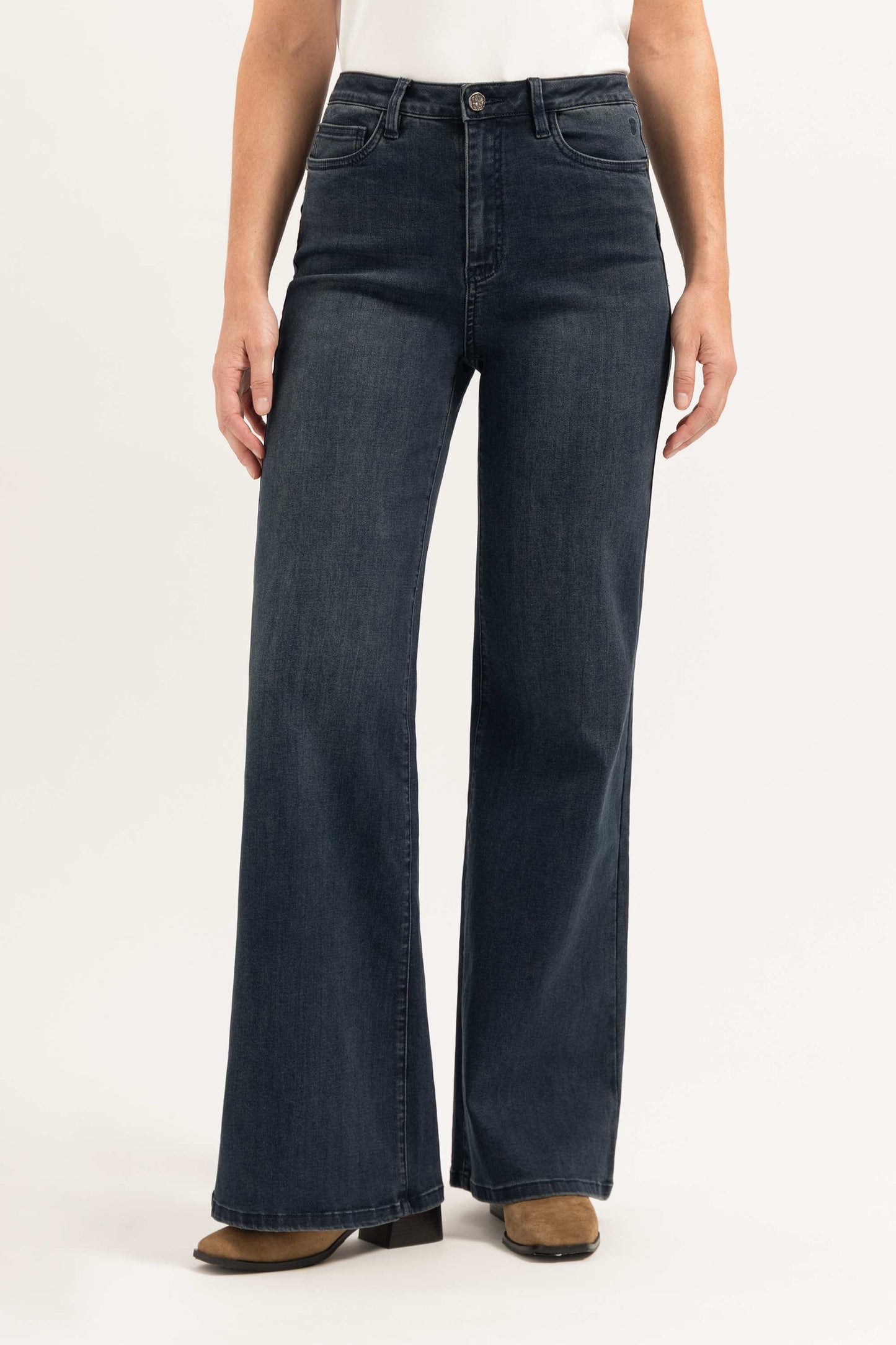 Jeans Ana Flared Zwart