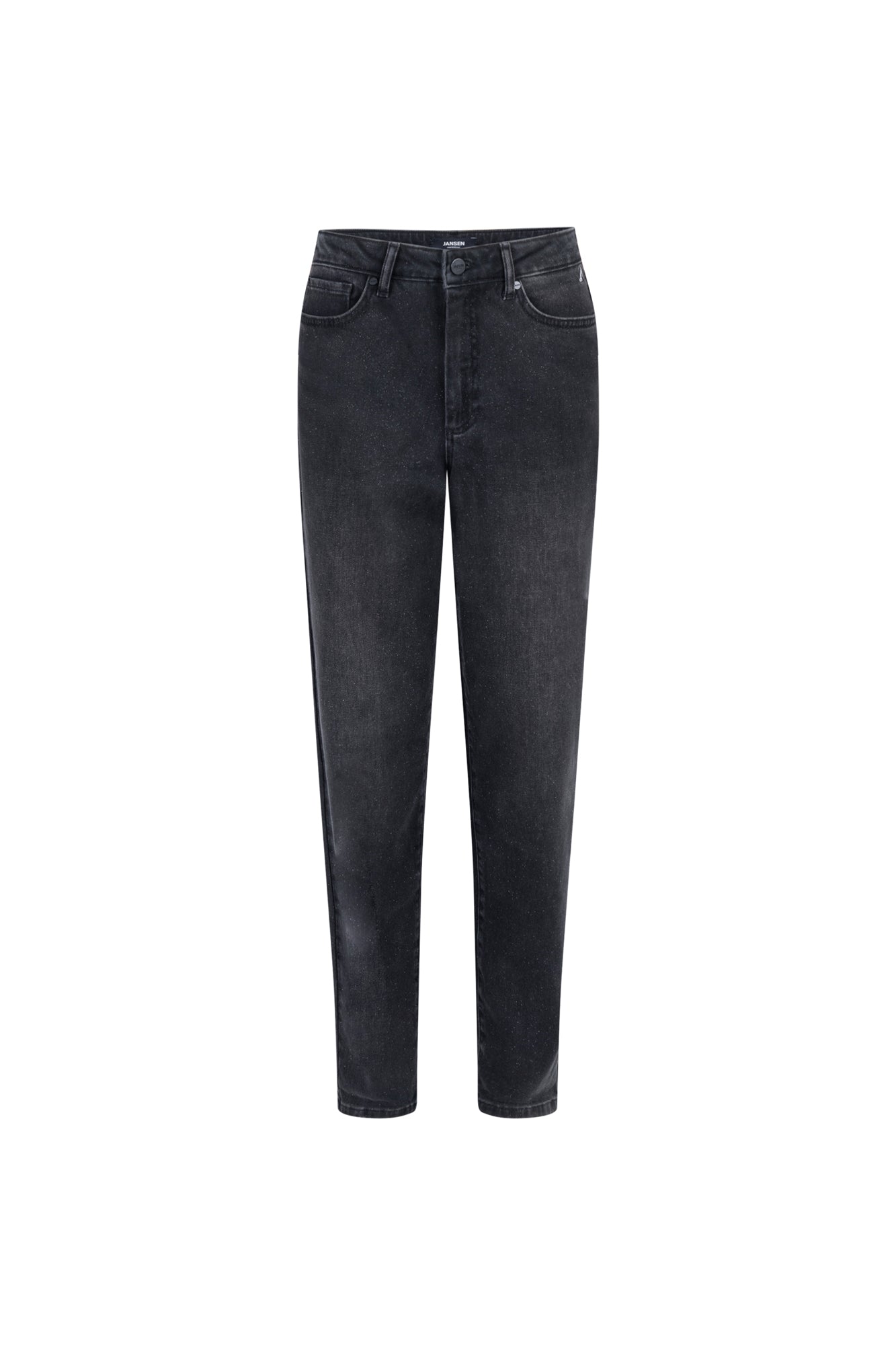 Jeans Emma Zilver Glitter Antraciet
