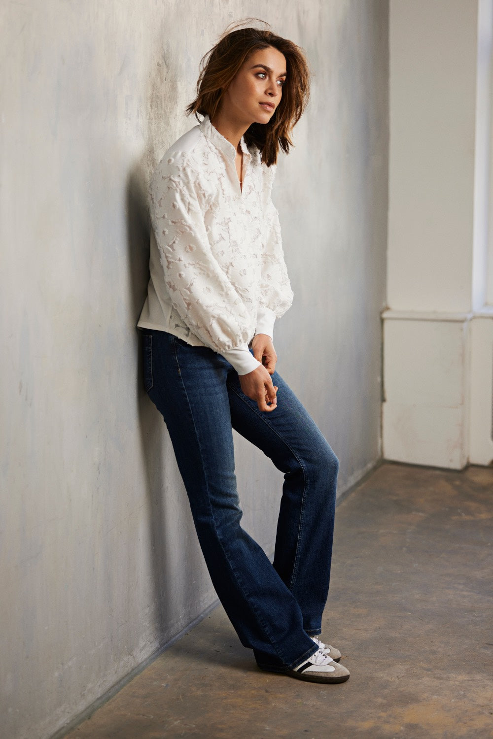 Jeans Flair Denim Blue
