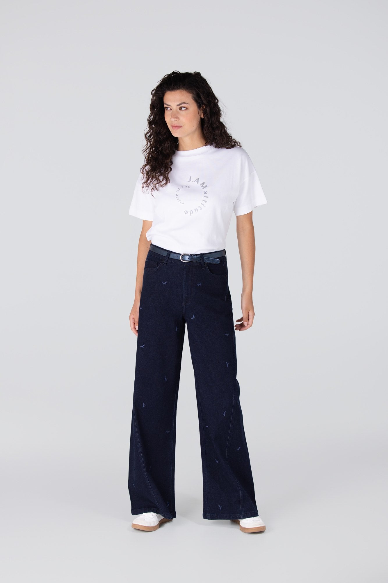 Jeans Isabeau Pump Donkerblauw